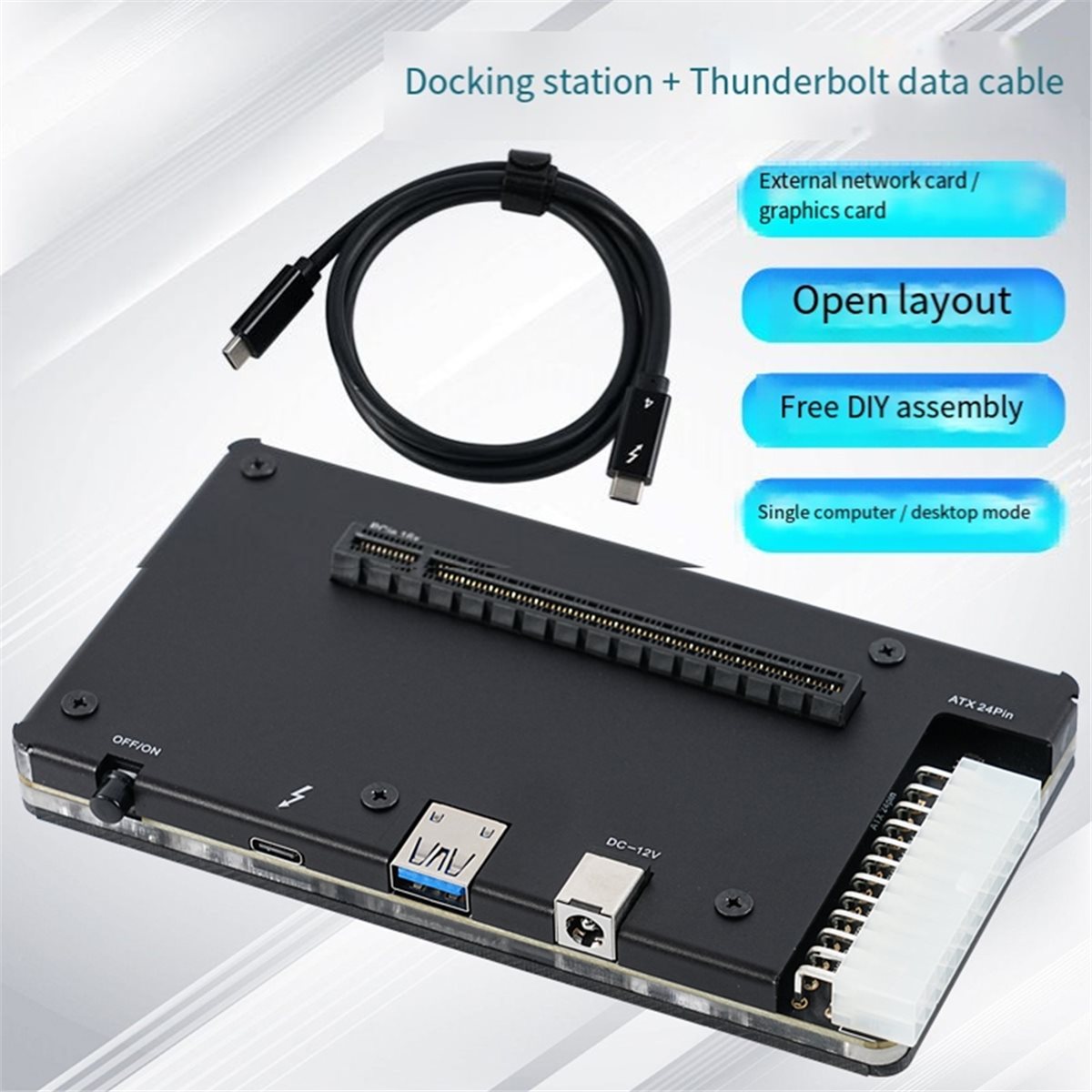 ABIU GPU Externa Profissional  - Thunderbolt 4 External Gpu Enclosure avaliação e preço